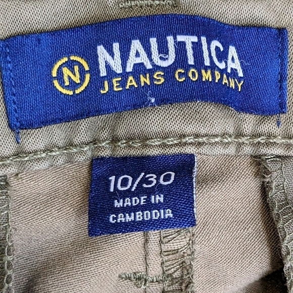 Nautica Olive Tencel Ankle Trouser, 10/30 - Picture 3 of 6